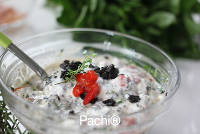 Aderezo de Ajo asado con yogur natural bajo en grasa