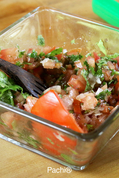 Picadillo de Cebollín y Tomate