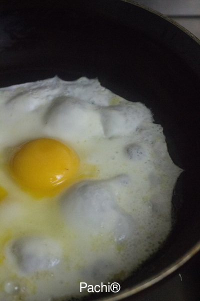 Tortillas de claras de huevos