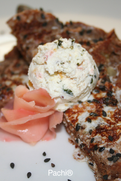 Tostadas Francesas con Centeno y Jengibre Encurtido