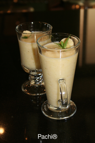 Batido de Banana y Almendras