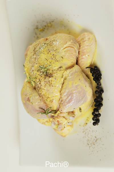 Pollo al Curry con Salsa de Mango al Curry