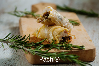 Rolls o Enrrollados de Pollo y Espárragos