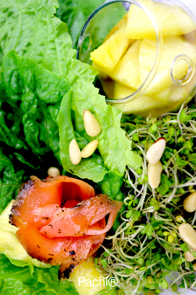 Ensalada de Salmón Ahumado