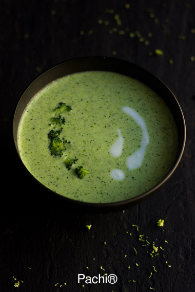 Sopa de Brócoli Asado