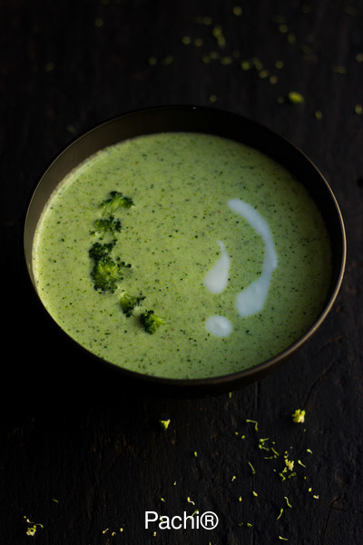 Sopa de Brócoli Asado