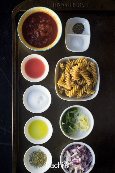 Pasta Integral con Salsa de Tomate
