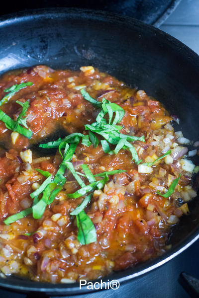 Pasta Integral con Salsa de Tomate