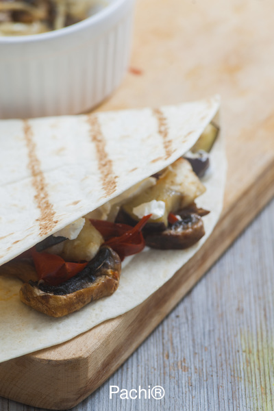 Mini Pitas de Queso Feta y Vegetales