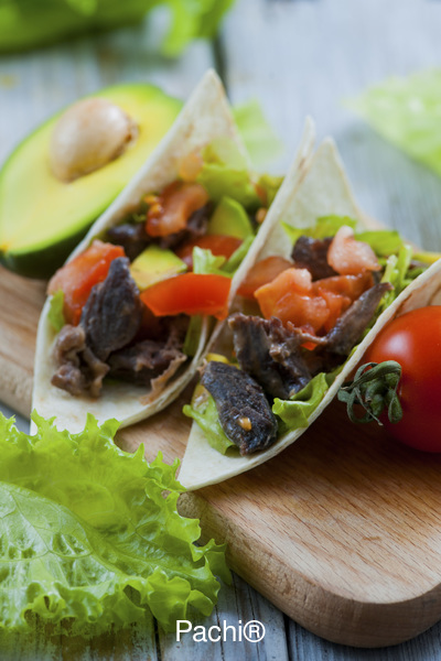 Wrap o Taco de Carne