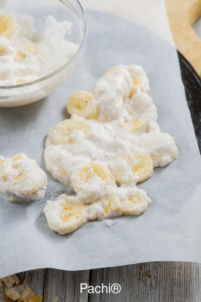 Banana con canela al Horno