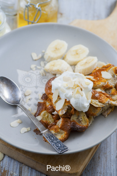 Banana con canela al Horno