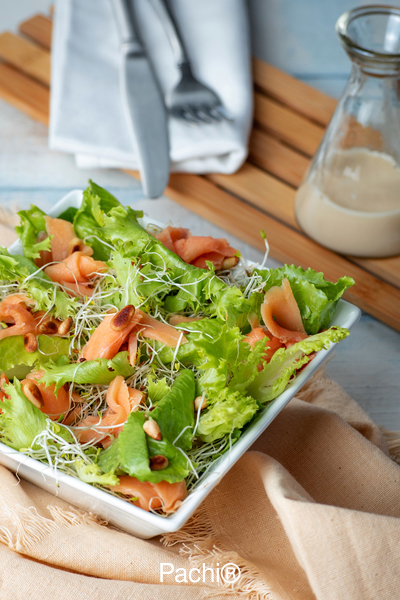 Ensalada de Pasta con Salmón Ahumado